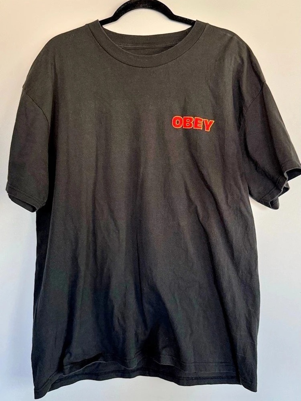 Obey Graphic Tee - Black - XL